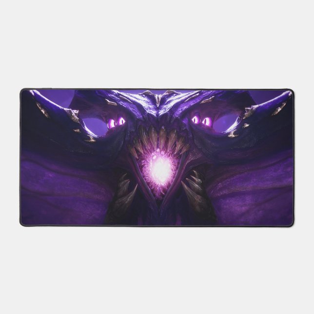 Void Empress Gaming Desk Mat | Anpassbare Pad Schreibtischunterlage (Vorderseite)