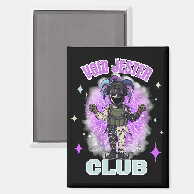 Void Jester Club Freund Commander Magnet (Vorderseite/Rückseite)