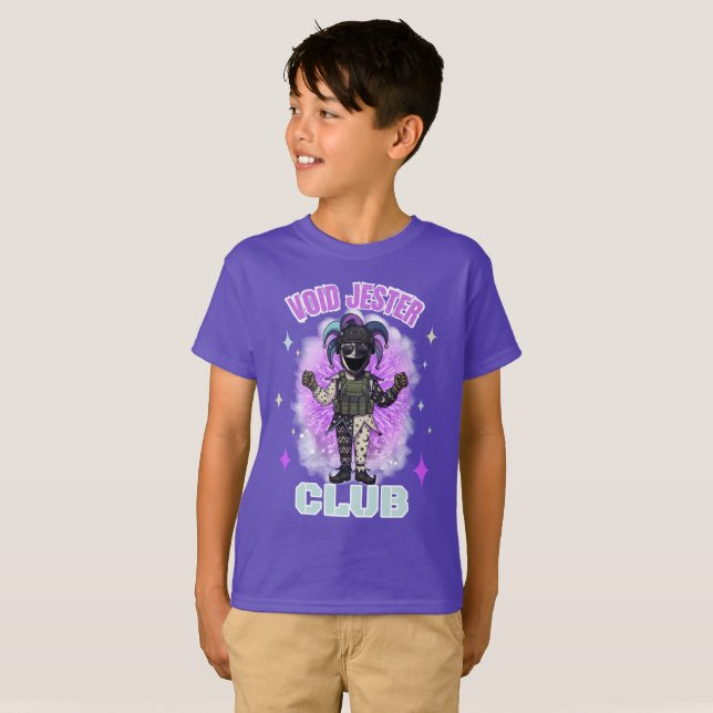 Void Jester Club Freund Commander T-Shirt (Vorne ganz)