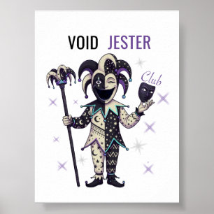 Void Jester Club Poster