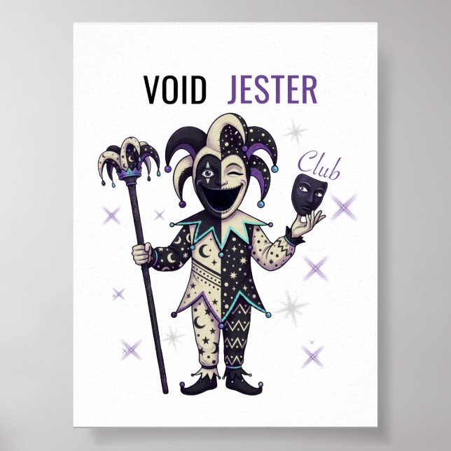 Void Jester Club Poster (Vorne)