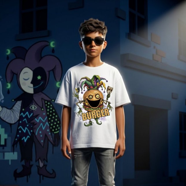 Void Jester Freund Burger T-Shirt (Von Creator hochgeladen)