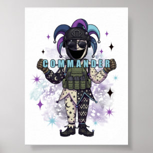 Void Jester Freund Commander Poster
