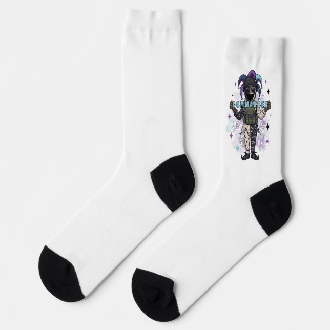Void Jester Freund Commander Socken (Linkes Detail)