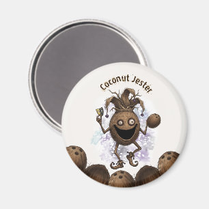 Void Jester Freund Kokosnuss Magnet