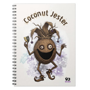 Void Jester Freund Kokosnuss Notizblock