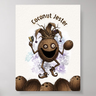Void Jester Freund Kokosnuss Poster