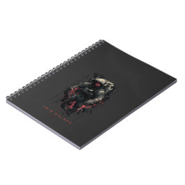 Void Walker Astronaut Schwerer Metall Notizblock