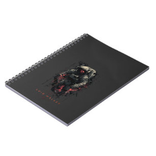 Void Walker Astronaut Schwerer Metall Notizblock