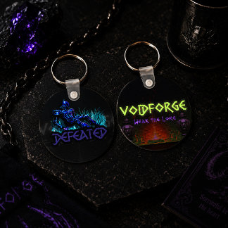 VoidForge "Besiegt" Dark Fantasy gefallener Ritter Schlüsselanhänger