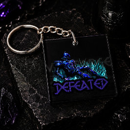 VoidForge "Besiegt" Dark Fantasy gefallener Ritter Schlüsselanhänger