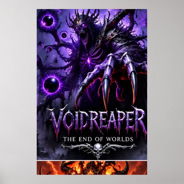 Voidreaper Ende der Welten Poster (Vorne)