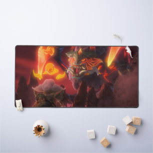 Void's Terror Gaming Desk Mat Jahr des Drachen Schreibtischunterlage