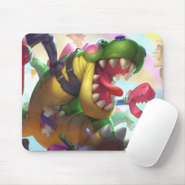 Void's Terror Gaming Mousepad | T-Rex Toy (Mit Mouse)