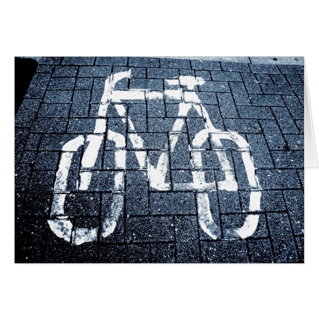 Voie cyclable - II (Devant horizontal)