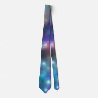 Voie Lactée Colorée Galaxy Cravate d'art