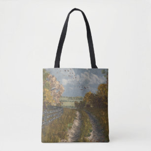 Voie nationale dans le Sac fourre-tout d'automne
