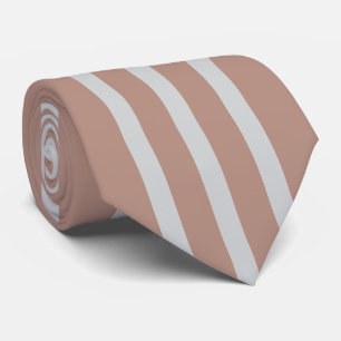 Voile Argenté Caramel Classique Cravate