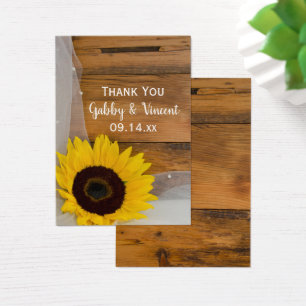 Voile de tournesol rustique Mariage campagnard Fav