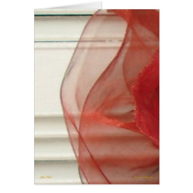 Voile rouge - Carte n° 2 (Devant)