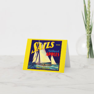 Voiles des années 1930 Les pommes du Nord-Ouest cr