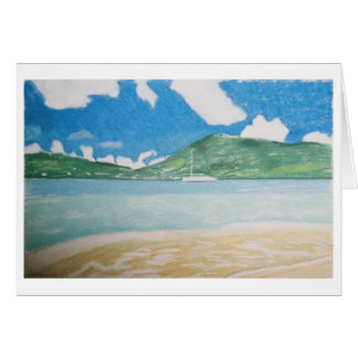 voilier et paysage marin