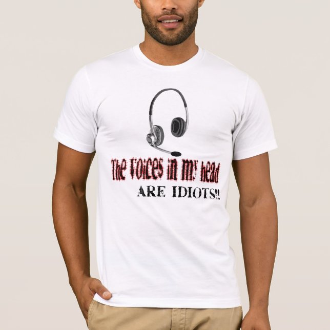 "VoIP in meinem Haupt " T-Shirt (Vorderseite)