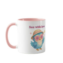 Voir avec amour - Mug of Kindness & Heart
