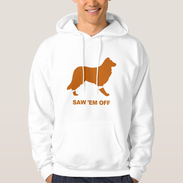 Voir 'Em Off - Longhorn Rivalence Sweat - shirt à  (Devant)