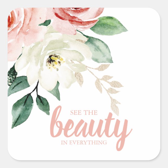 Voir La Beauté De Tout Stickers (Devant)