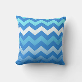 (voir la description) coussin bleu 2 de motif de