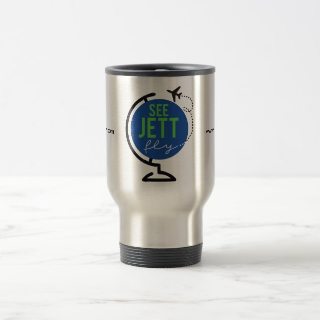 Voir la mouche de Jett - tasse de voyage (Centre)