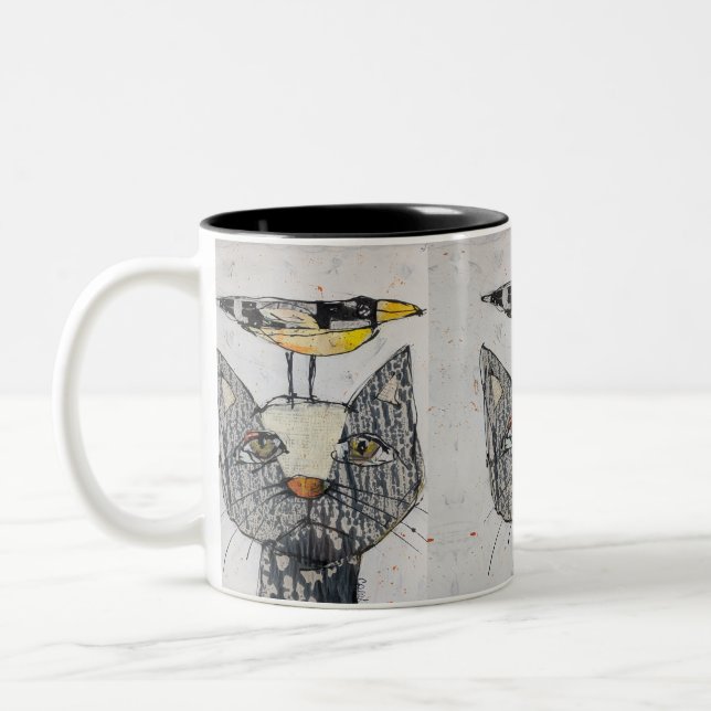 Voir L'Oiseau 11oz Mug (Gauche)
