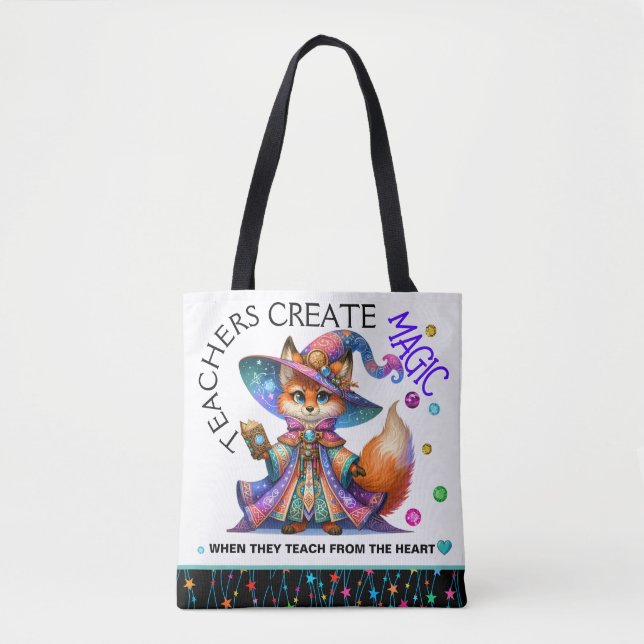 Voir retour - Sac fourre-tout d'enseignant Customi (Devant)