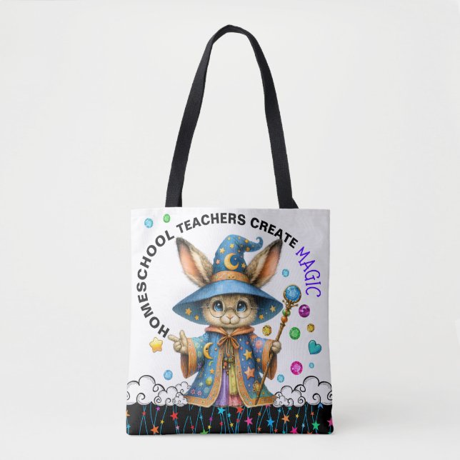 Voir retour - Version 2 - Sac fourre-tout d'enseig (Devant)