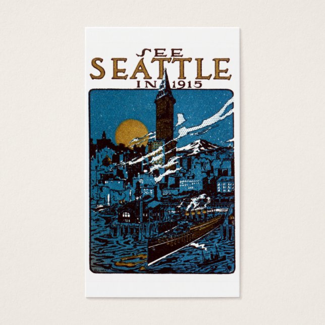 Voir Seattle en 1915 (Devant)