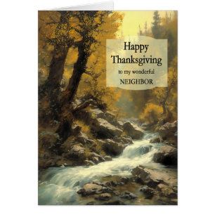 Voisin Thanksgiving Forest and Stream