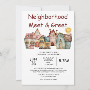 Voisinage Meet Greet Invitation