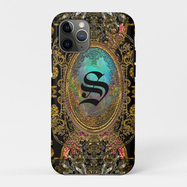 Voitbanne Schönes einzigartiges Romantisches Monog Case-Mate iPhone Hülle (Rückseite)