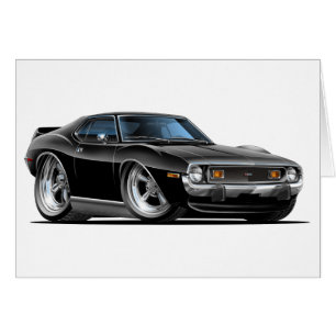 Voiture 1971-72 noire de javelot