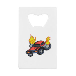 Voiture à flammes