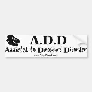 Voiture Addicé à Dinosaures Trouver un autocollant de pa