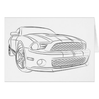 Voiture américaine de muscle