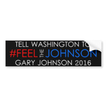 Autocollant 2016 de Gary Johnson de