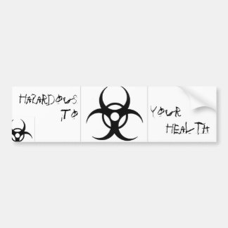 Voiture Autocollant de Bumpter de BioHazard