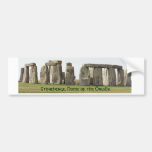 Voiture Autocollant de butoir Stonehenge, maison des