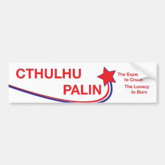 Voiture Autocollant de campagne de Cthulhu/Palin