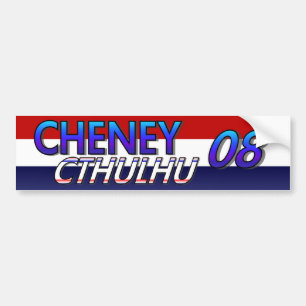 Voiture Autocollant de Cheney Cthulhu 08