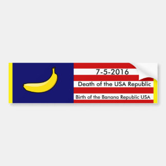 Voiture Autocollant de DOB de Banana Republic Etats-Unis