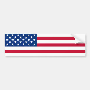 Voiture Autocollant de drapeau américain pour pare-chocs